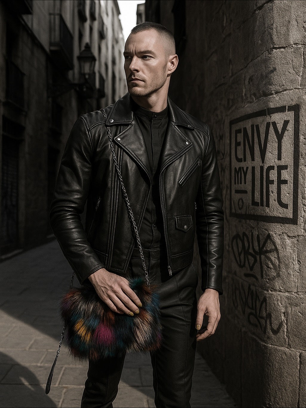 Hand Dyed Fox Bag - Drop Nº01