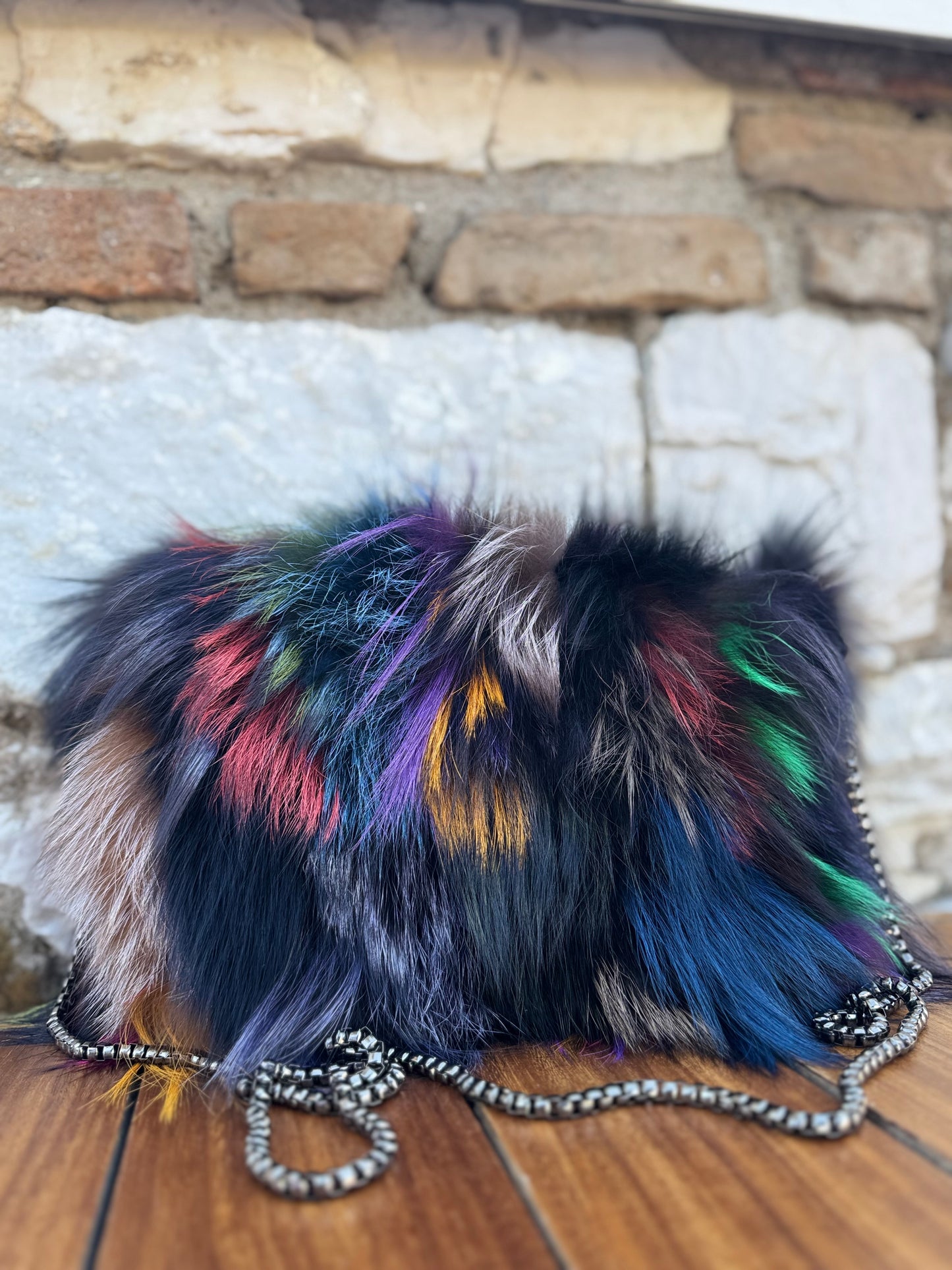 Hand Dyed Fox Bag - Drop Nº01