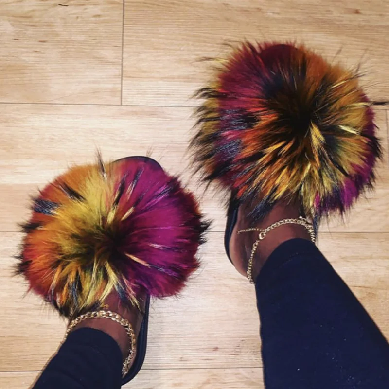 Fox Fur Glam Slides