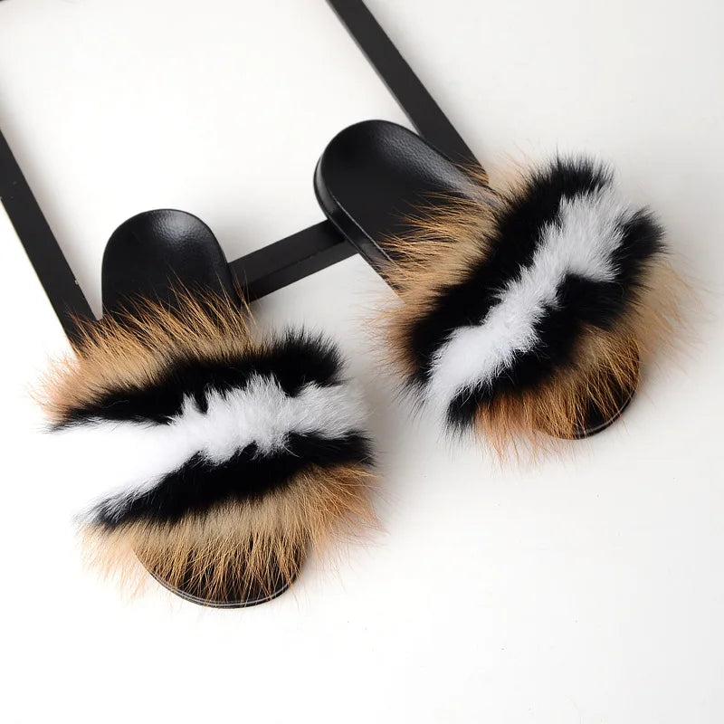 Fox Fur Glam Slides