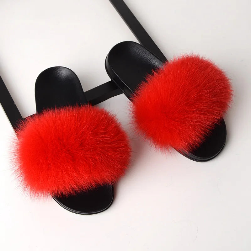 Fox Fur Glam Slides