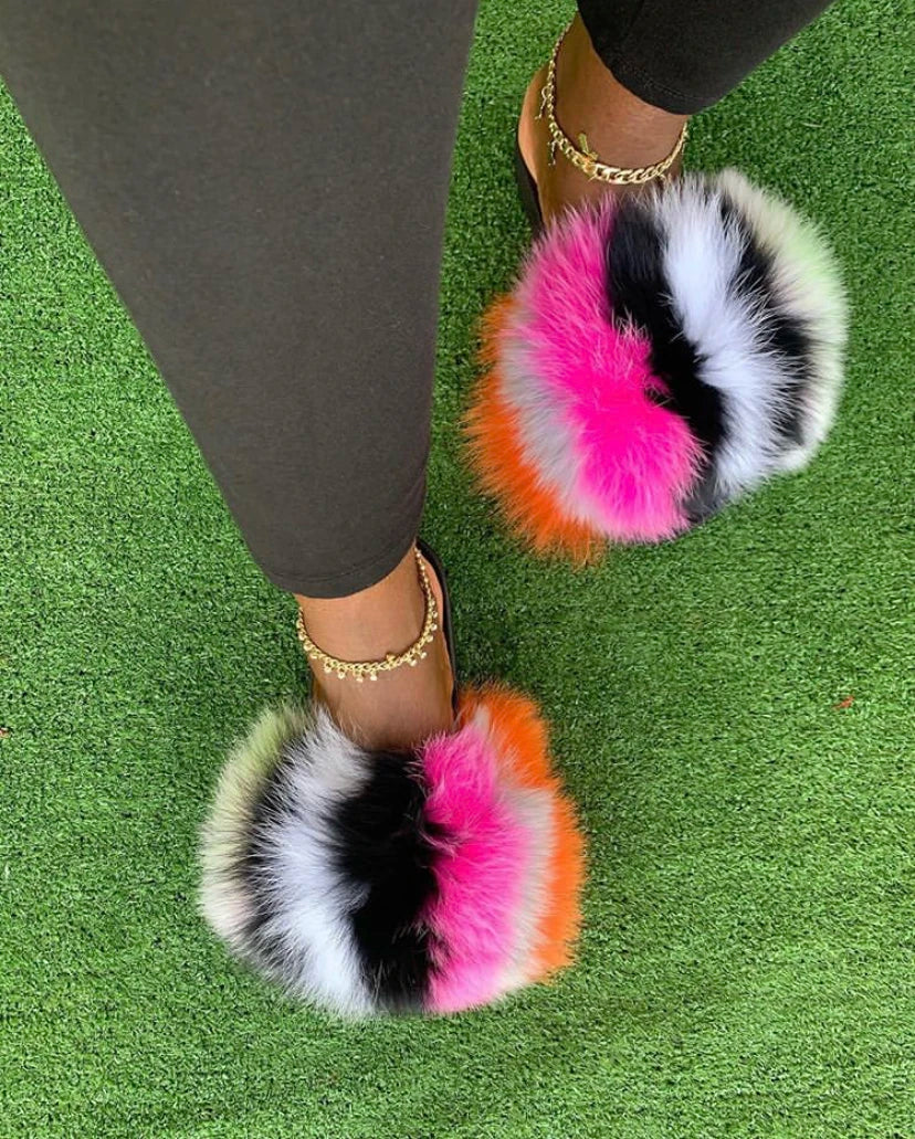 Fox Fur Glam Slides