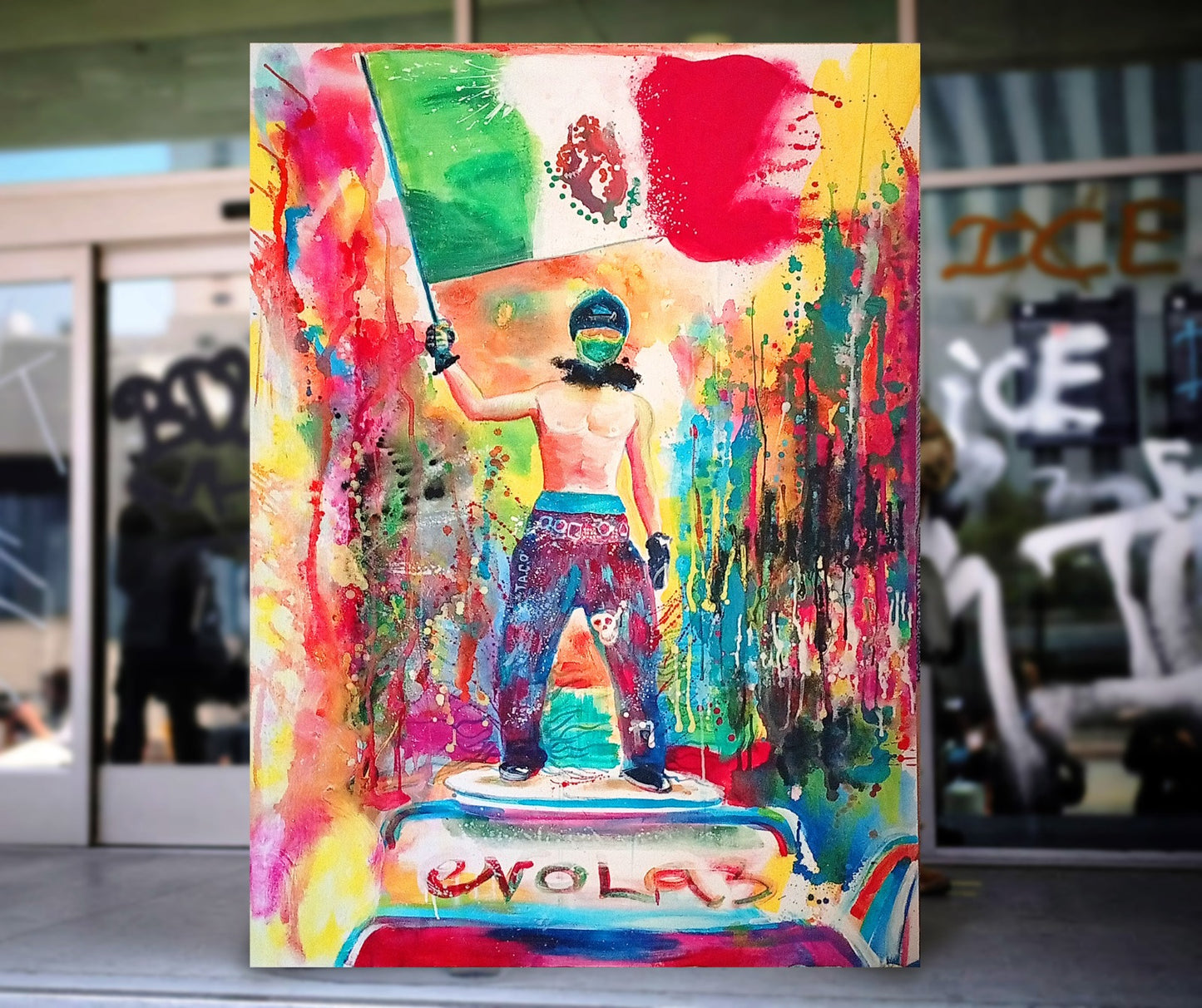 "Resist" by Justin Moreno - Original