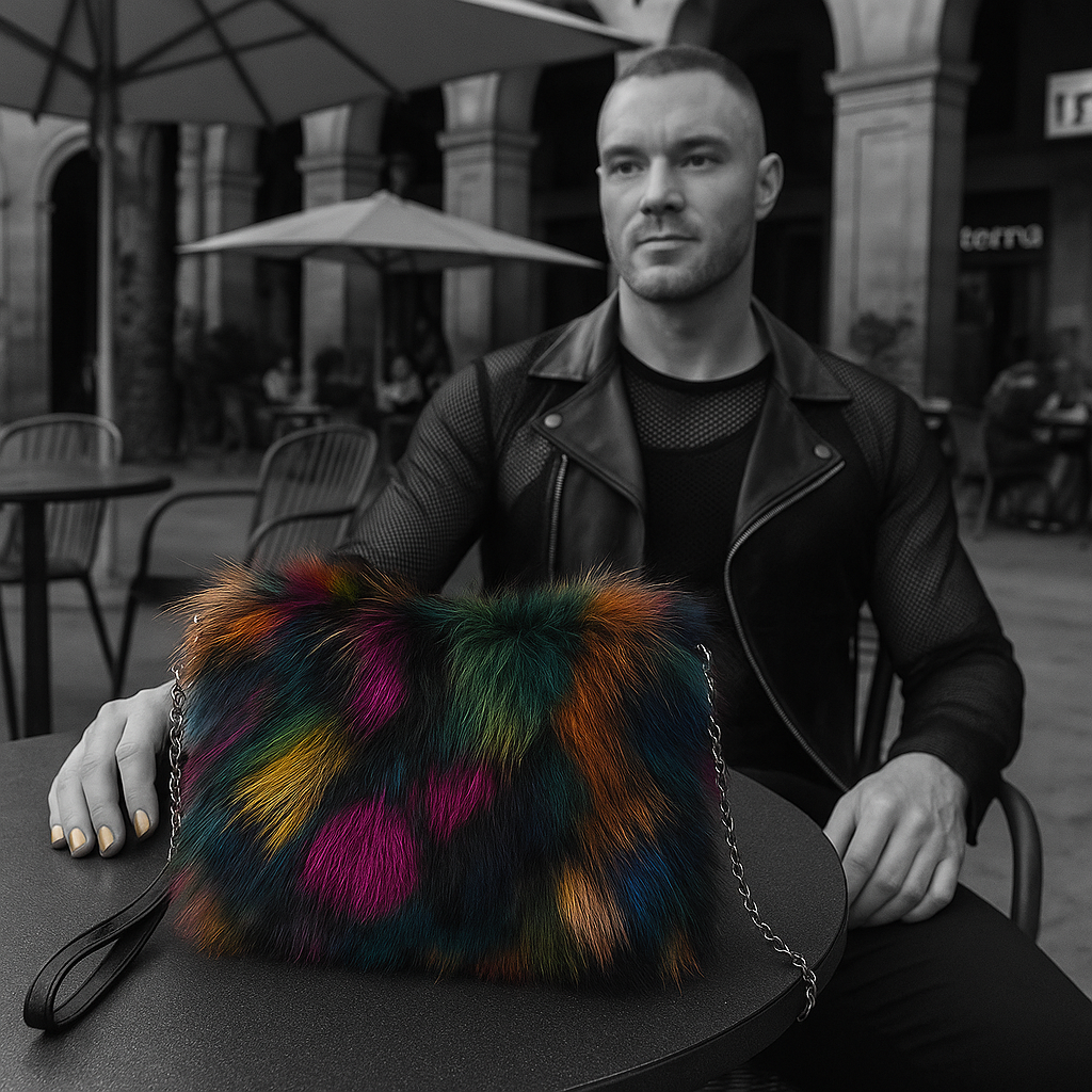 Hand Dyed Fox Bag - Drop Nº01